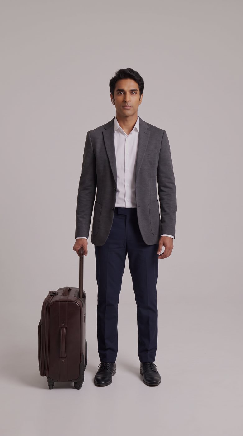 Business traveler · front
