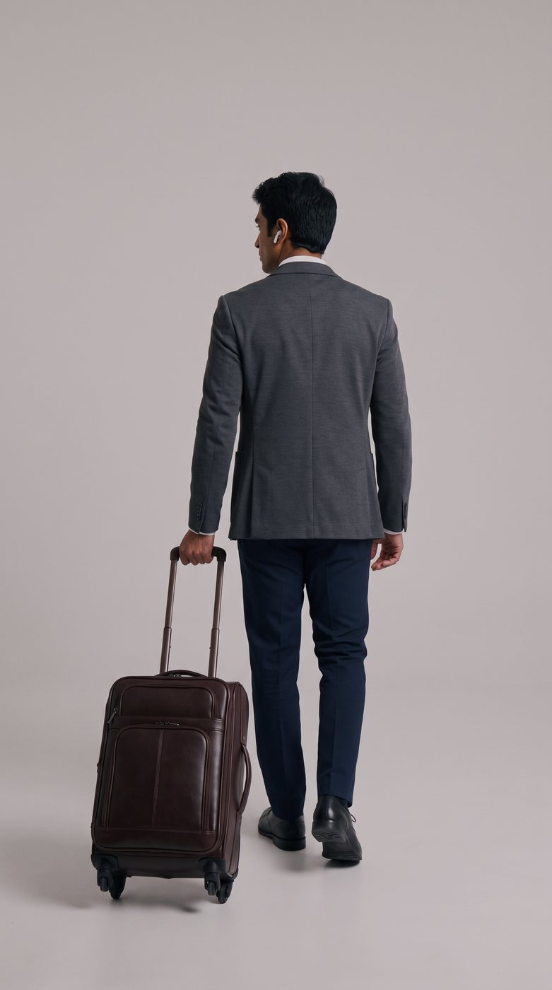 Business traveler · back